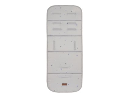 Sedacia podložka do kočíka KikkaBoo Dreamy Fields Grey