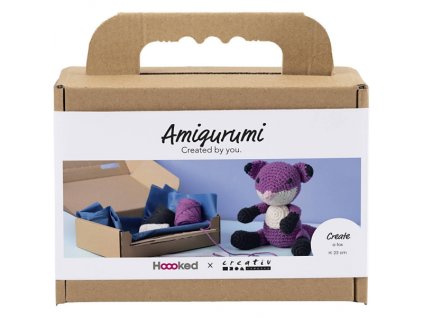 Sada na háčkovanie Amigurumi líška