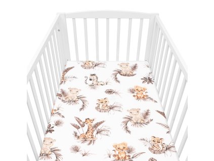 Jersey plachta New Baby 120x60 cm Safari