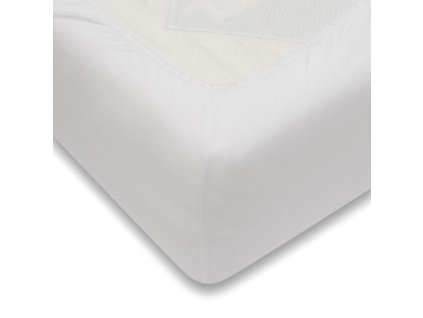 Jersey plachta New Baby 160x80 cm biela
