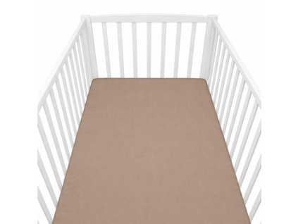 Jersey plachta New Baby 120x60 cm Cappuccino