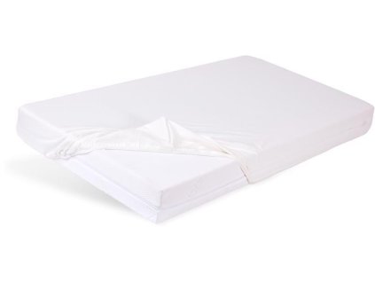 Nepremokavá plachta Babymatex Bamboo 120x60 cm Biela