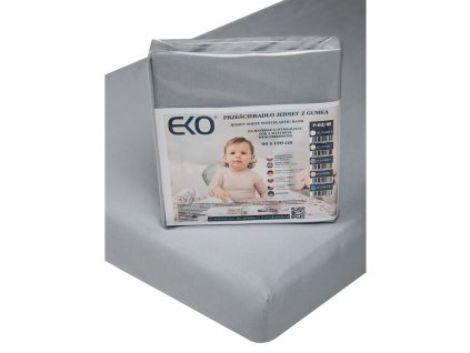 Jersey plachta EKO 120x60 cm šedá