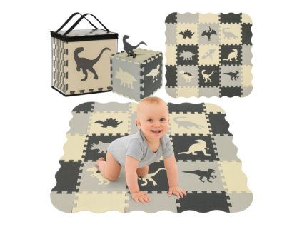 Kruzzel penové kocky na hranie 35 kusov | 106x106 cm