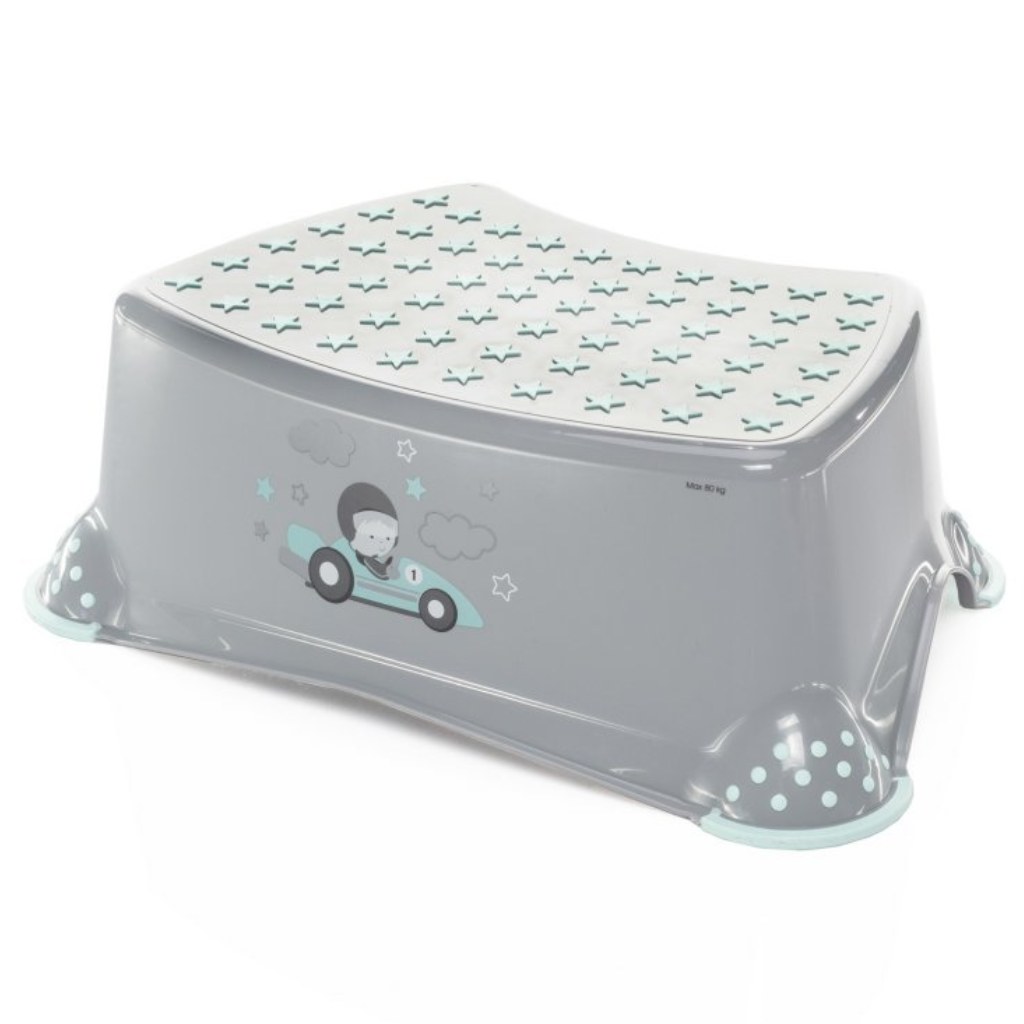 Zopa stupienok k WC - umývadlu Racer Grey - Mint
