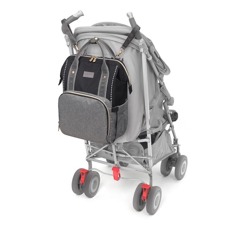 Štýlová taška na kočík BASIC OSLO STYLE Baby Ono sivá