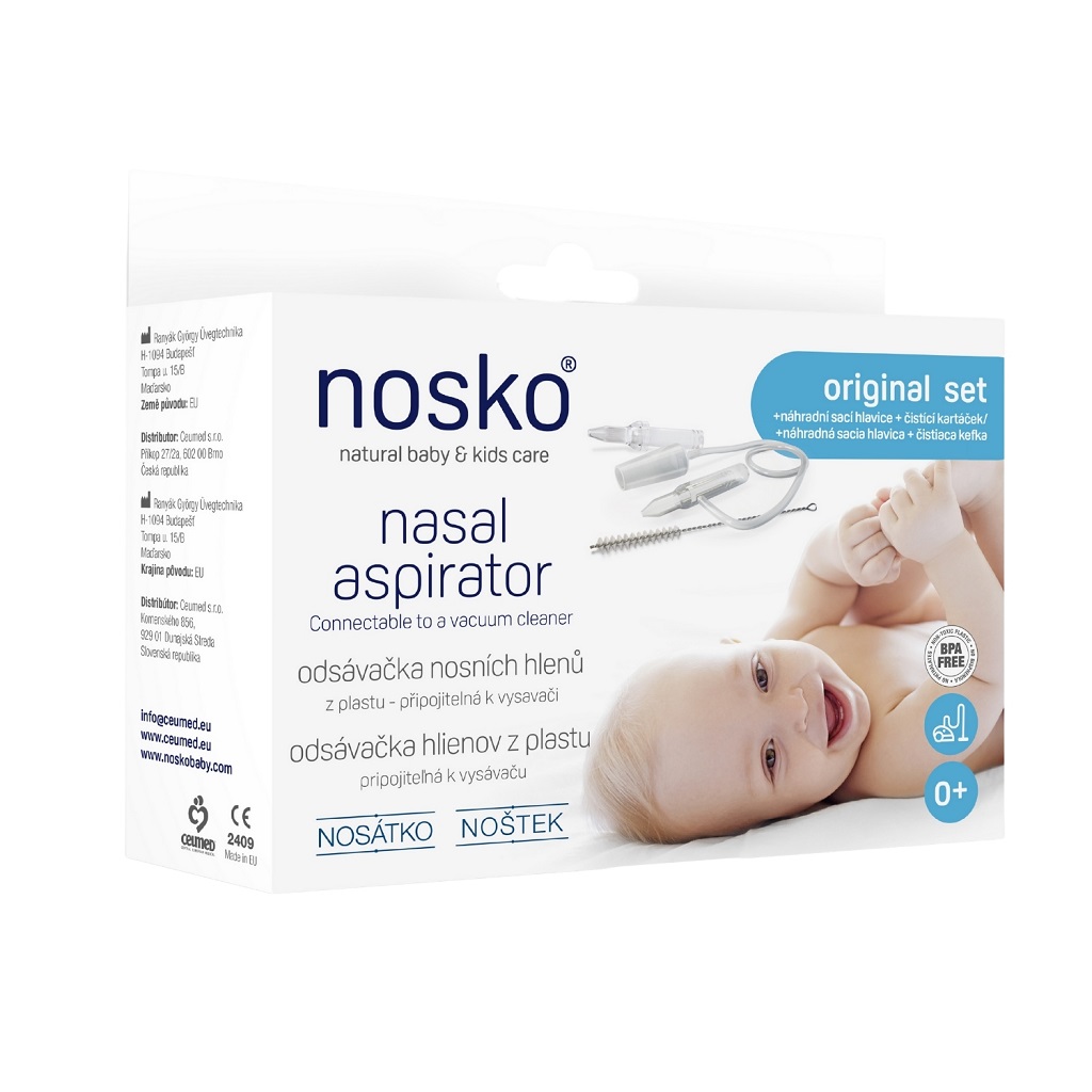 Nosko odsávačka nosných hlienov Noštek sada