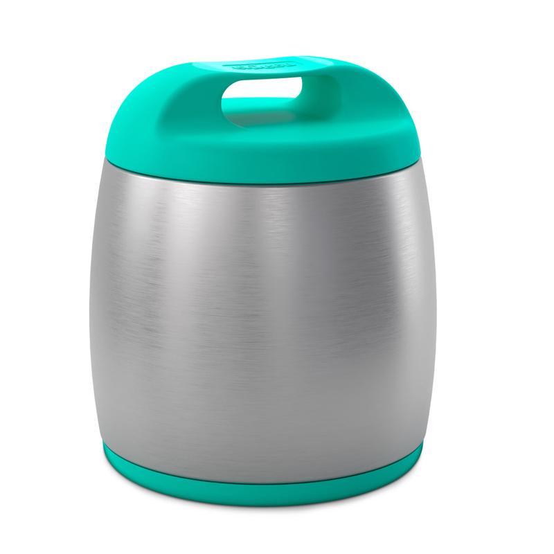 Chicco termoska na príkrmy nerez 350 ml zelená