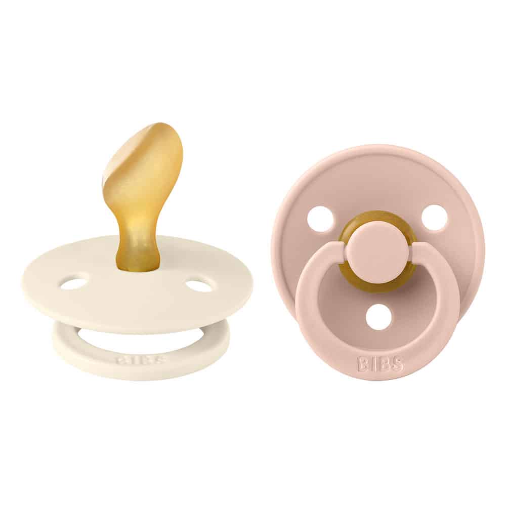 Cumlíky BIBS Colour anatomické veľkosť 2 Ivory-Blush