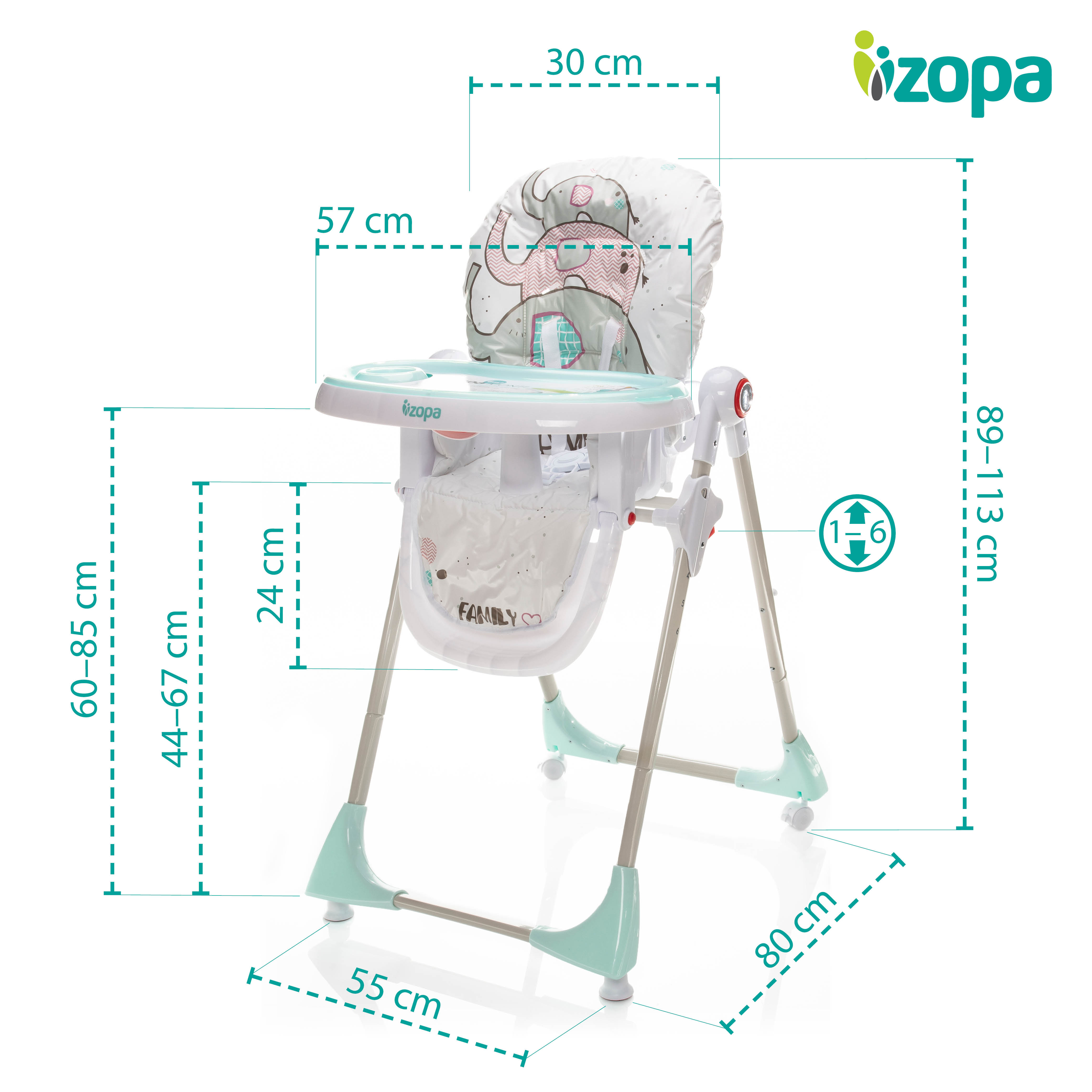 Zopa Monti Farba: Elephant Herd