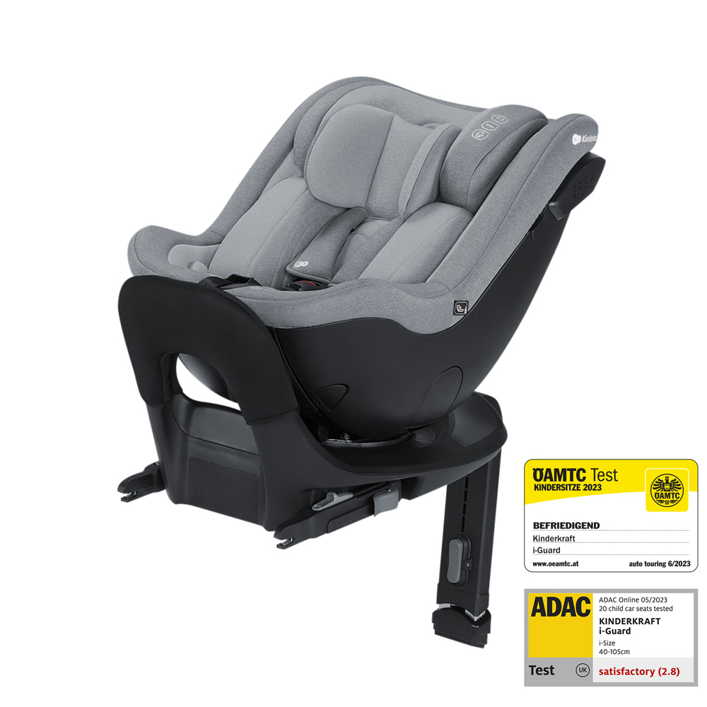 Kinderkraft i-GUARD i-Size Premium Farba: Cool Grey