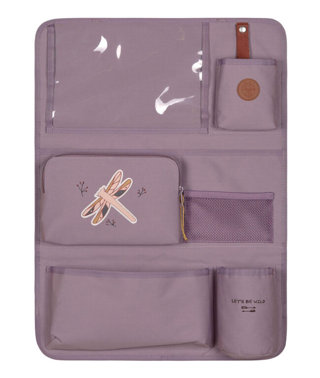 Lässig organizér do auta Wrap-to-Go Adventure dragonfly