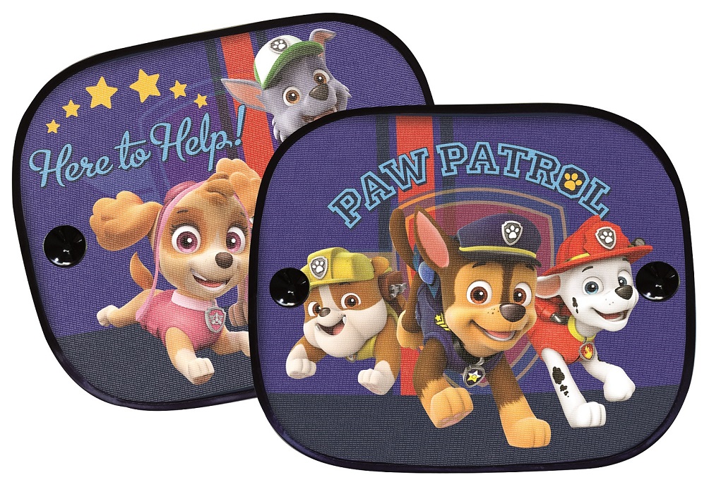 KAUFMANN Tienidlá do auta 2 ks v balení Paw Patrol