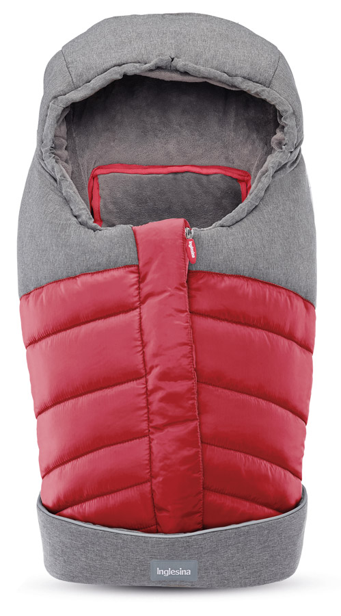 Fusak do kočíka a vajíčka Inglesina Newborn Red