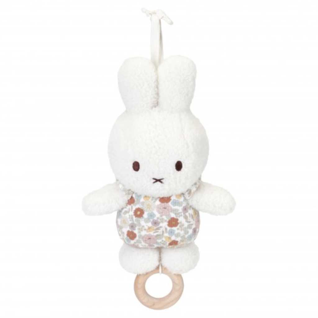 Little Dutch Hudobný králiček Miffy Vintage Kvety