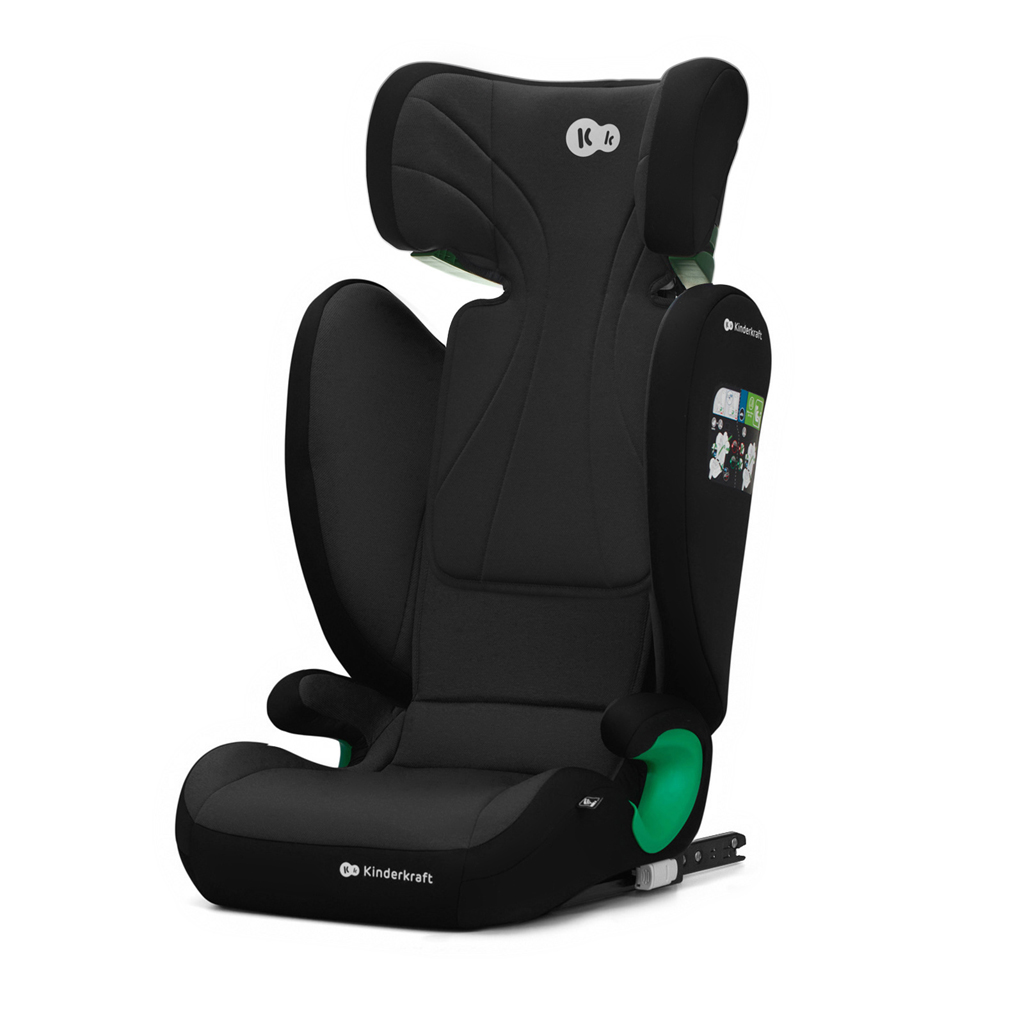 Autosedačka Kinderkraft Junior Fix 2 Farba: Graphite Black