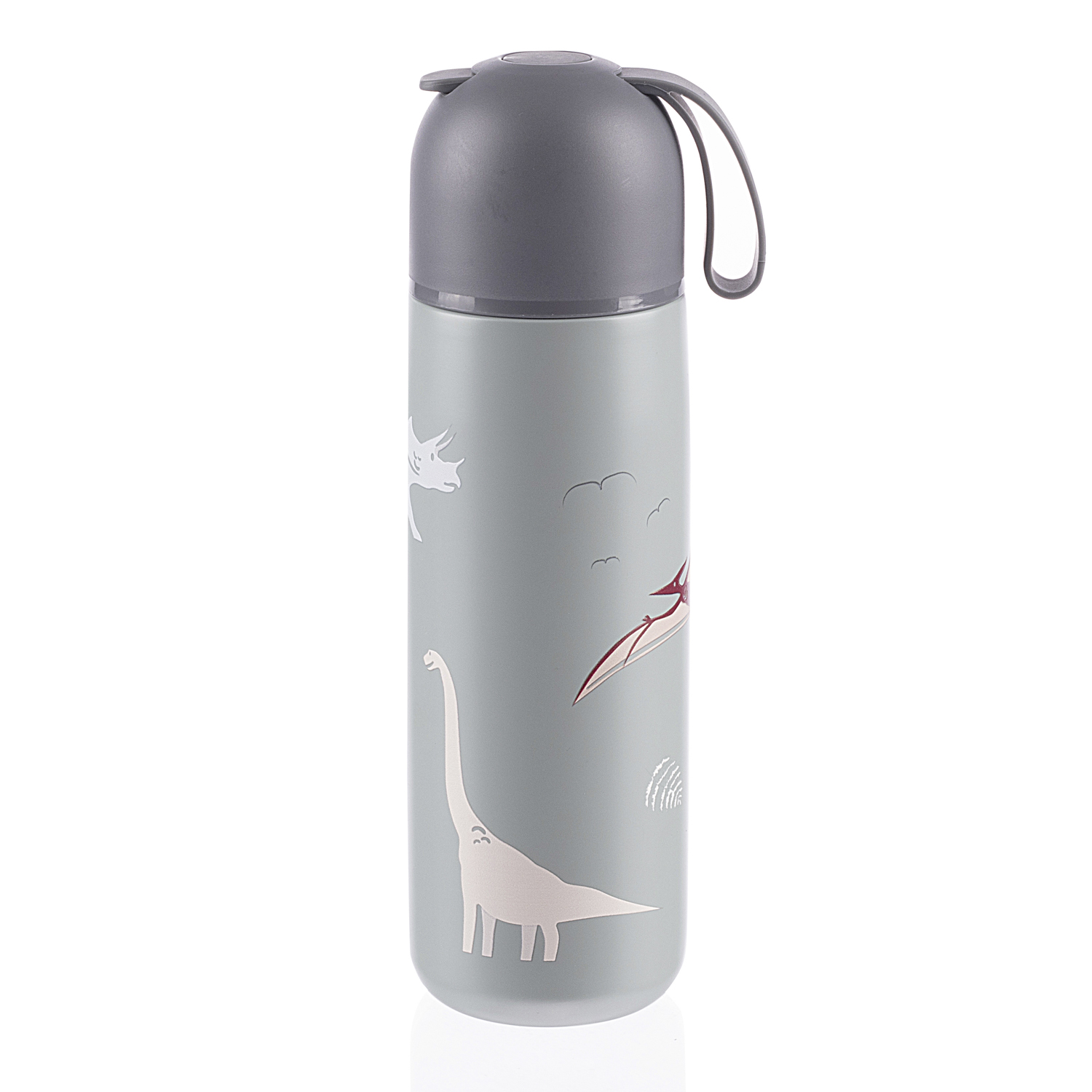 Zopa termoska so silikónovým držiakom 400 ml Dino