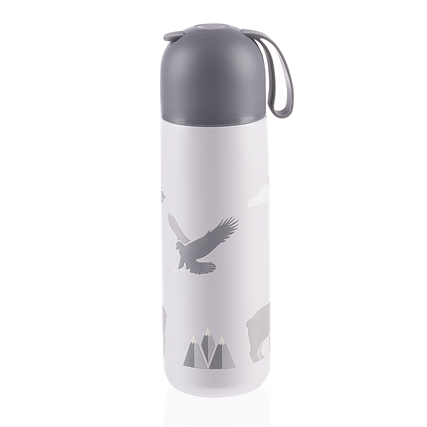 Zopa termoska so silikónovým držiakom 400 ml Mountains