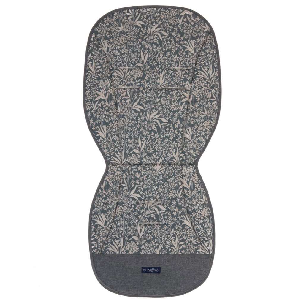 WOMAR Podložka do kočíka Zaffiro organic grey