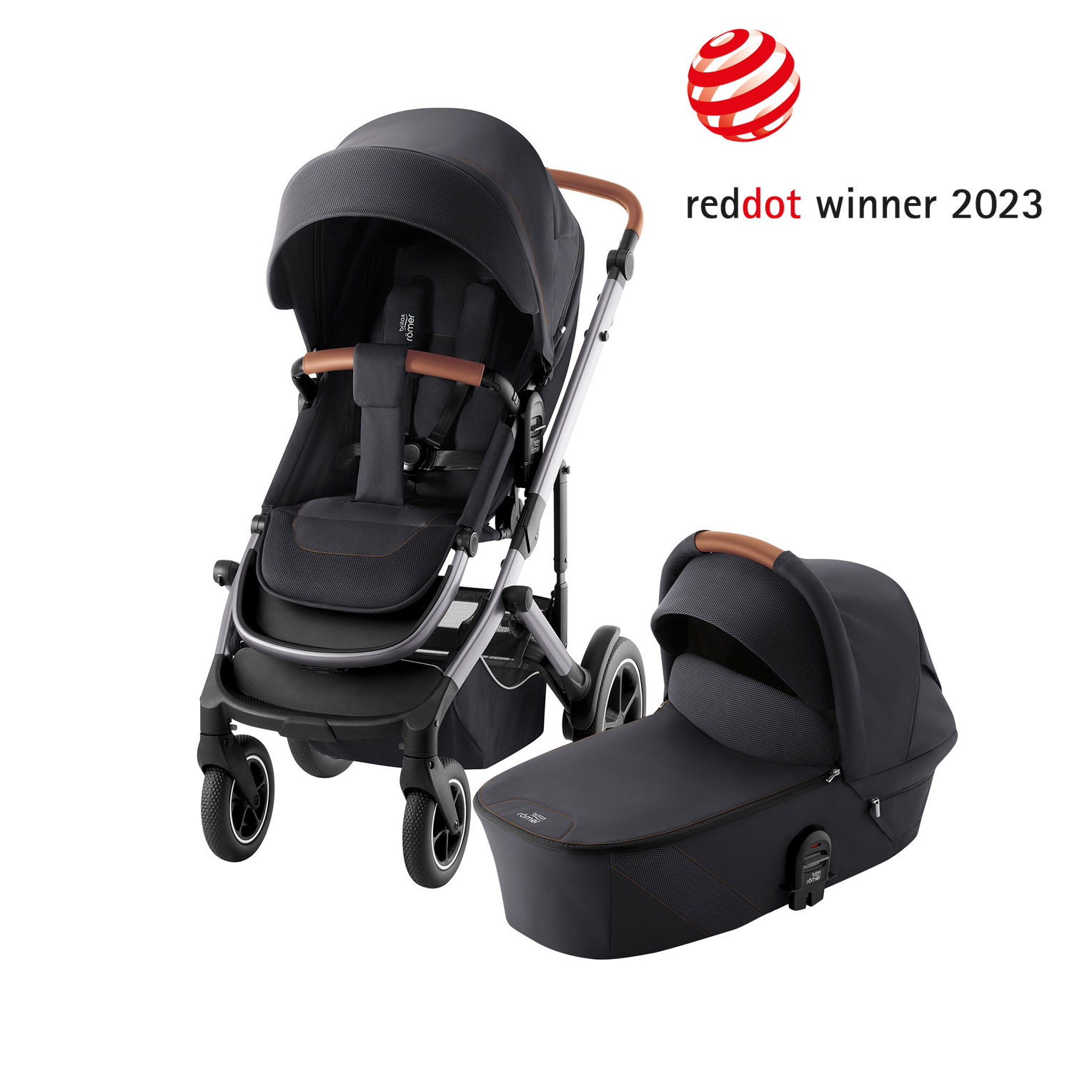 Kočík Britax-Römer Smile 5Z 2v1 Farba: Fossil Grey