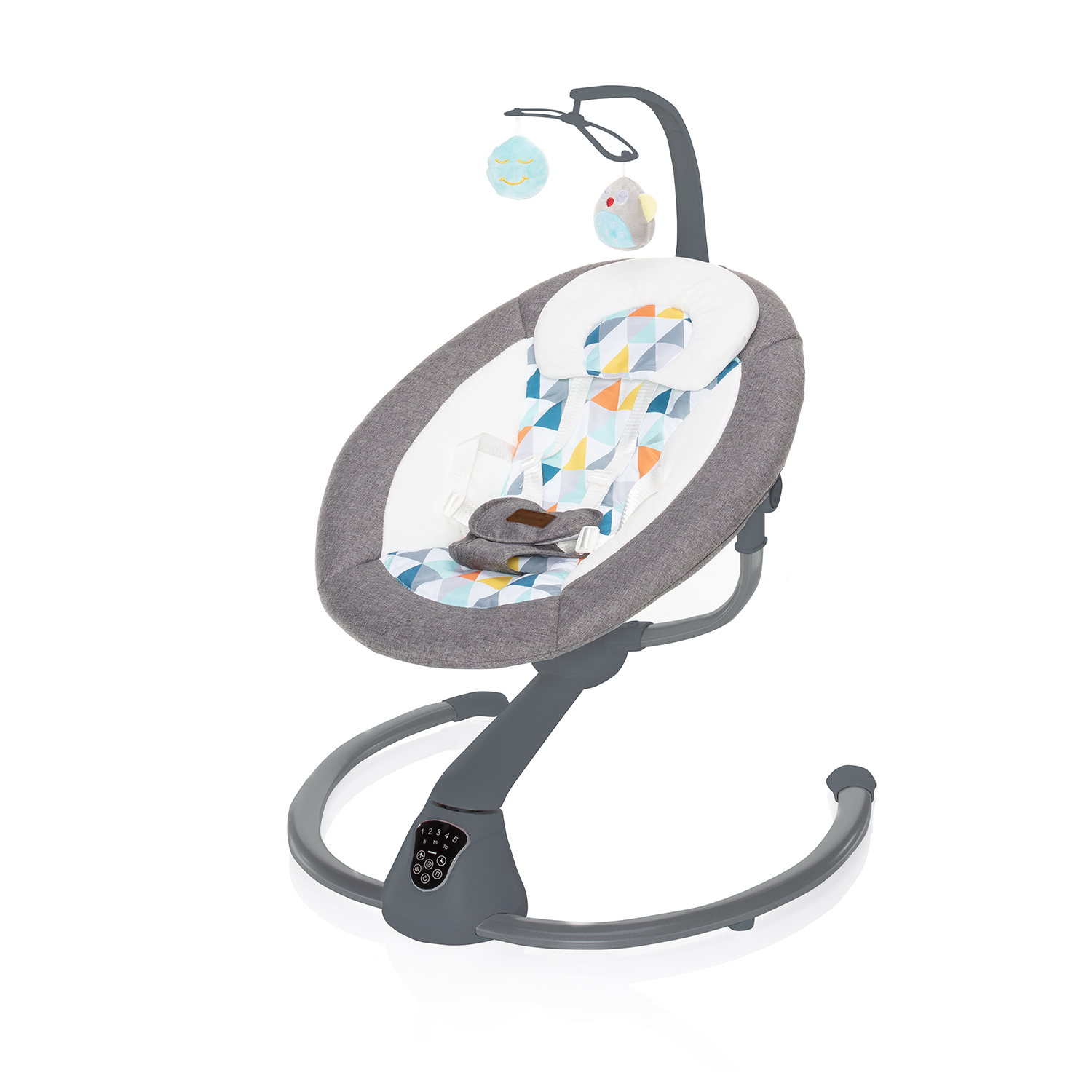 Hojdacie kresielko Zopa Lullaby Triangle/Grey