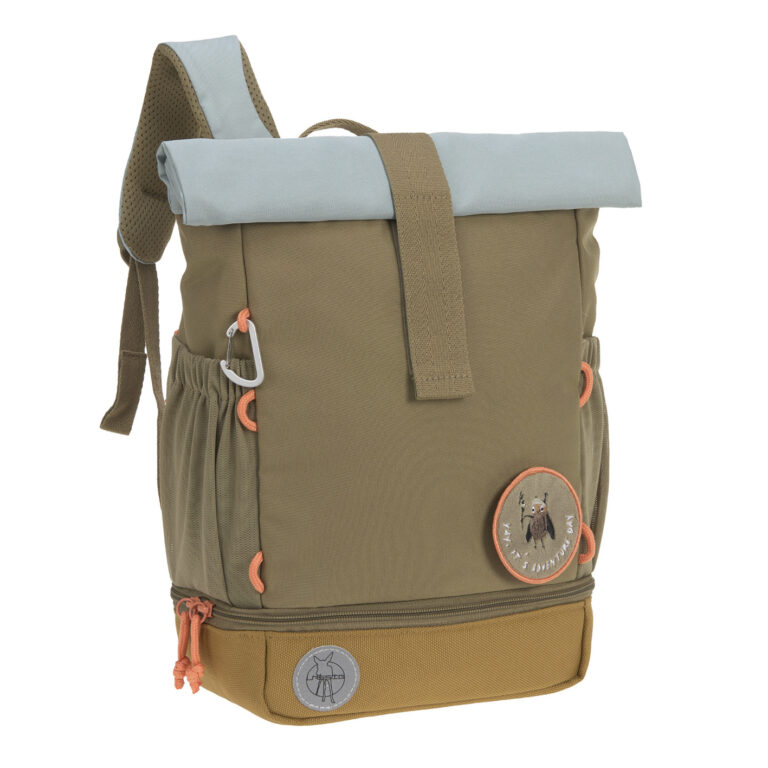 Detský batoh Lässig Mini Rolltop Nature Olive