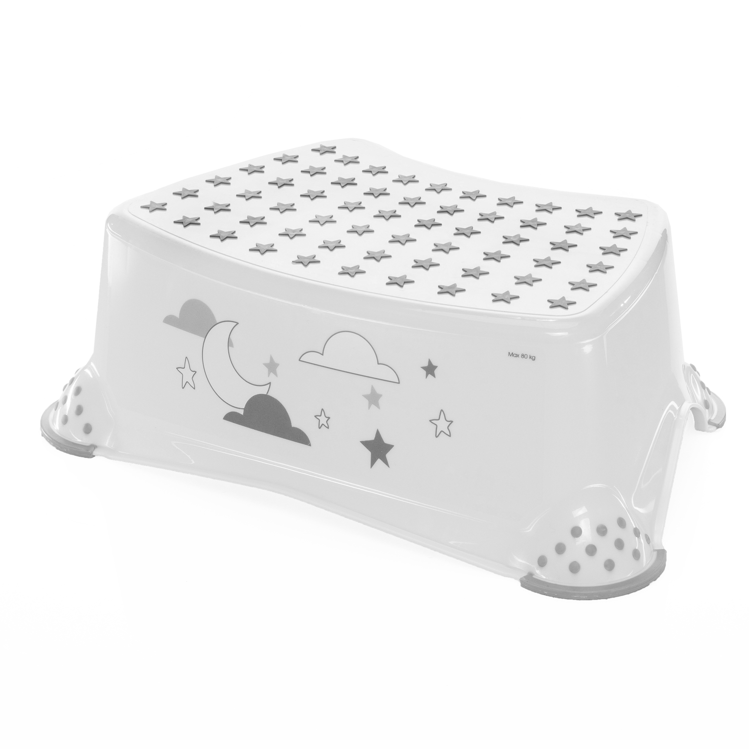 Zopa stupienok k WC - umývadlu Moon White