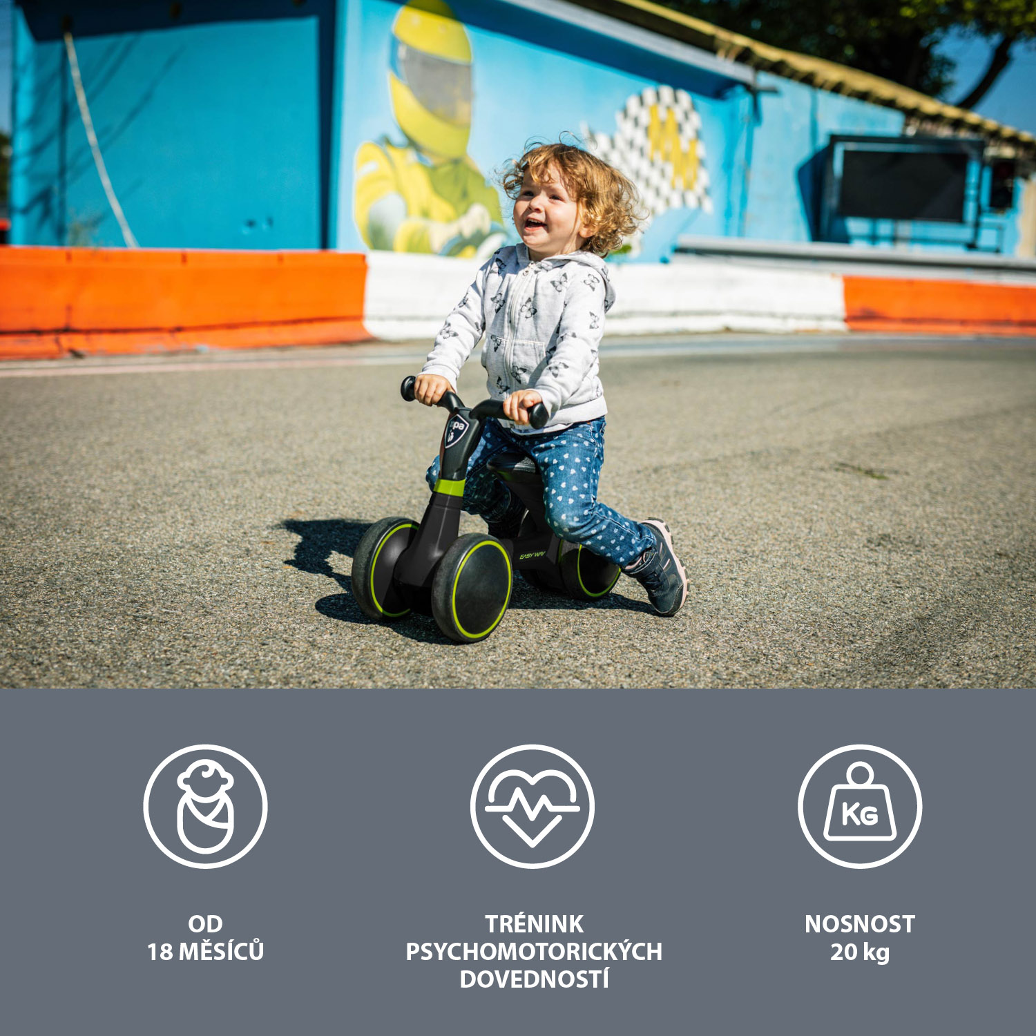 Zopa Easy-Way Race Grey