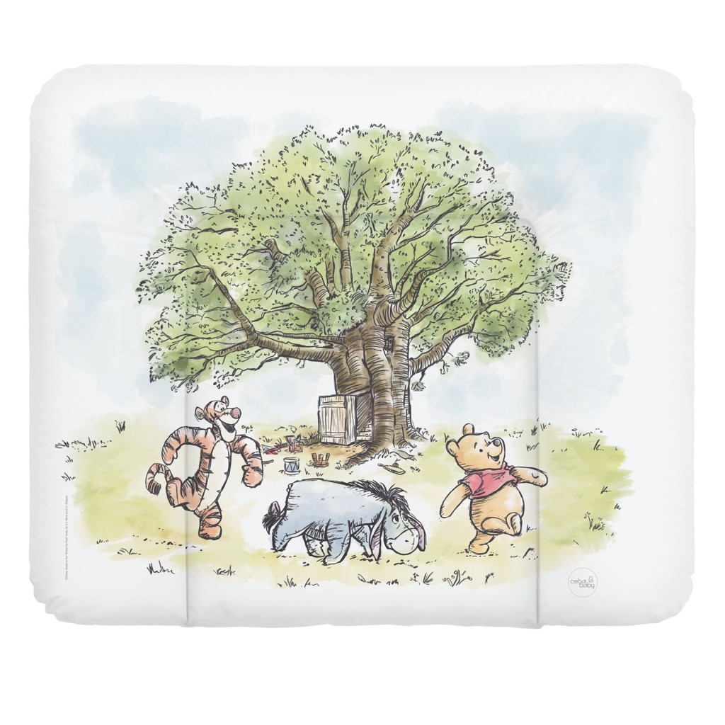 Ceba Podložka prebaľovacia mäkká na komodu (85x72) Disney Winnie the Pooh