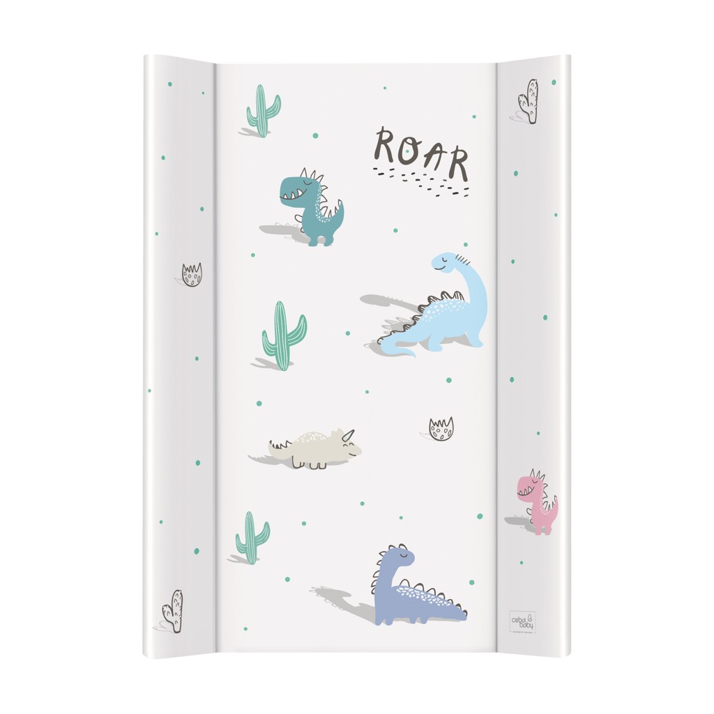 Ceba Podložka prebaľovacia 2-hranná s pevnou doskou (50x70) Comfort Candy Andy Dino