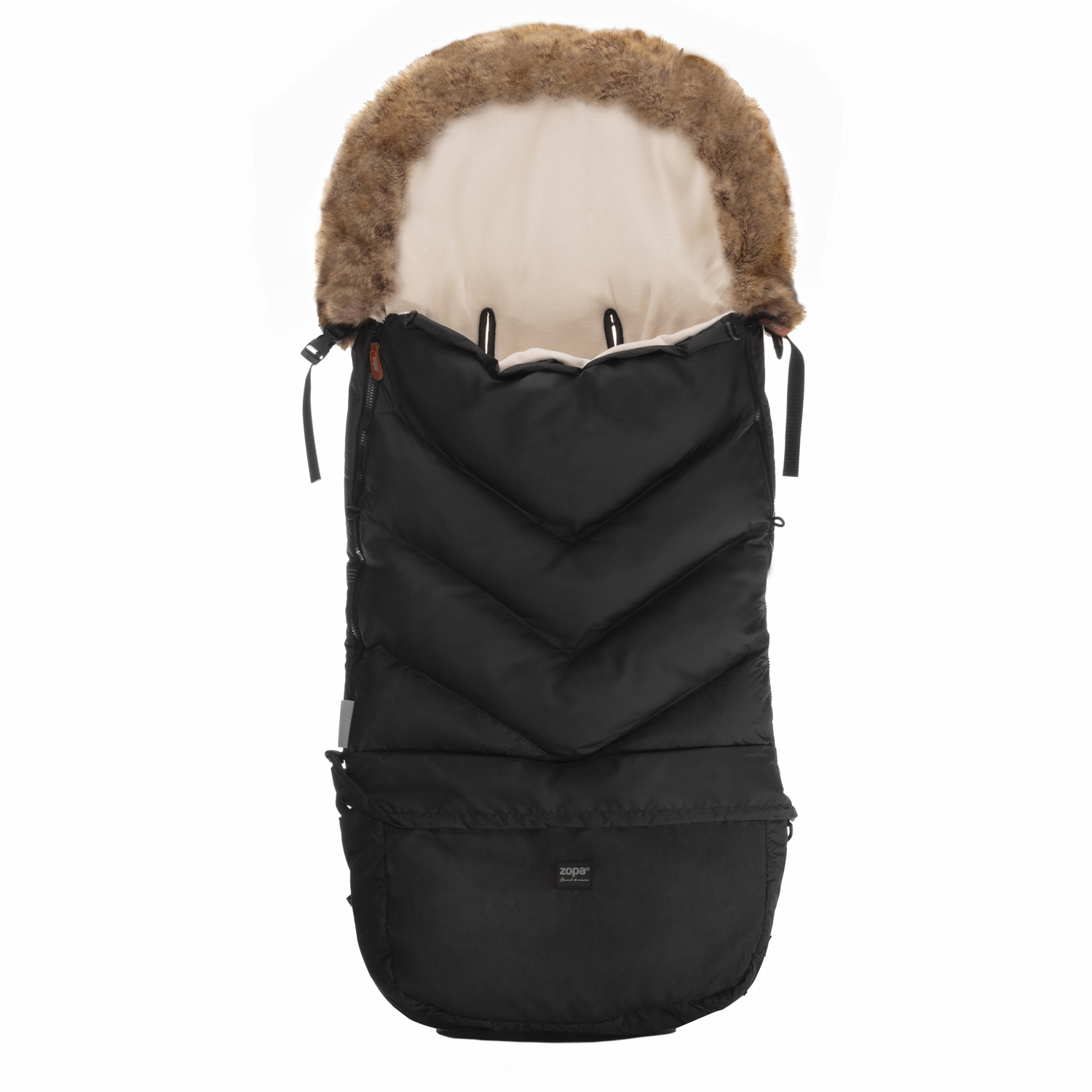 Fusak Zopa Fluffy Combi Night Black