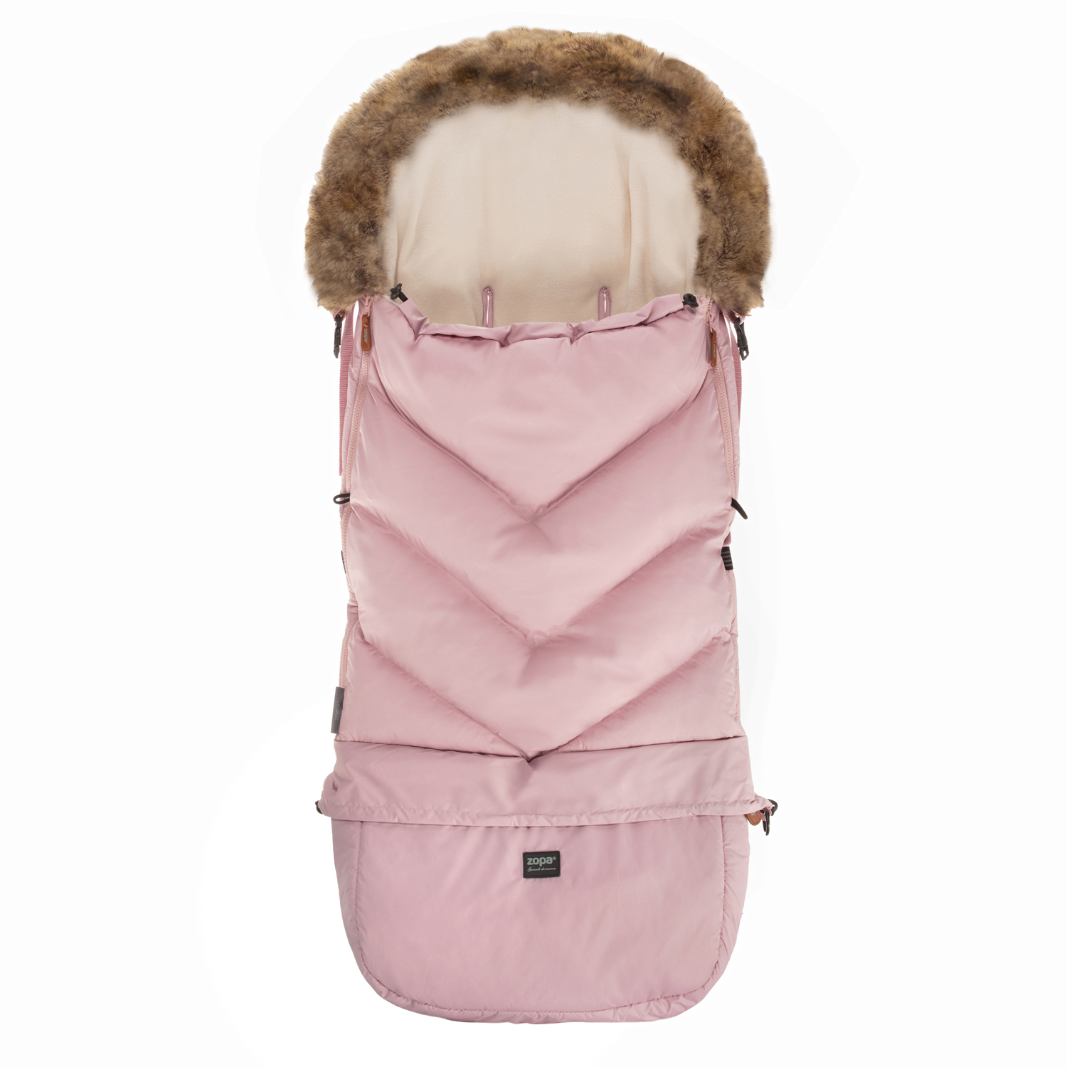 Fusak Zopa Fluffy Combi Old Pink