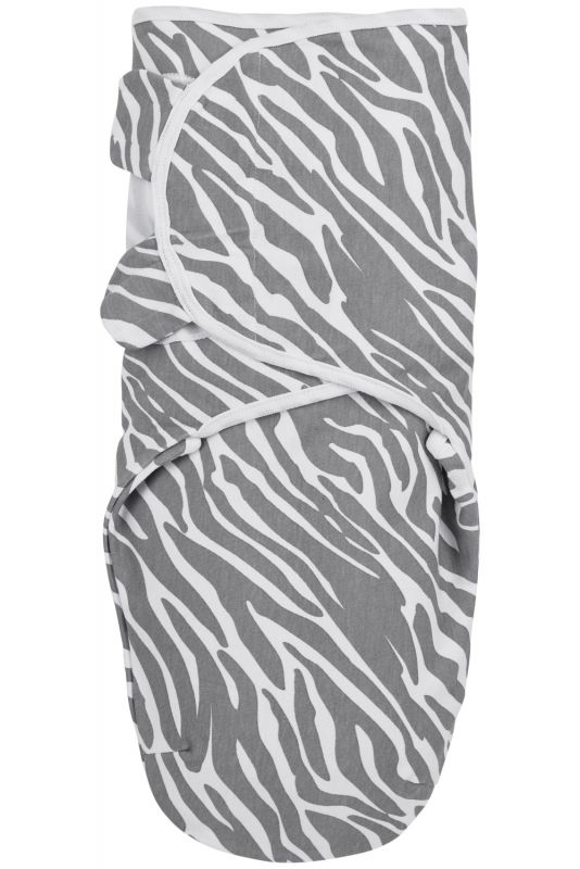 Zavinovačka Meyco 0-3 m Zebra grey