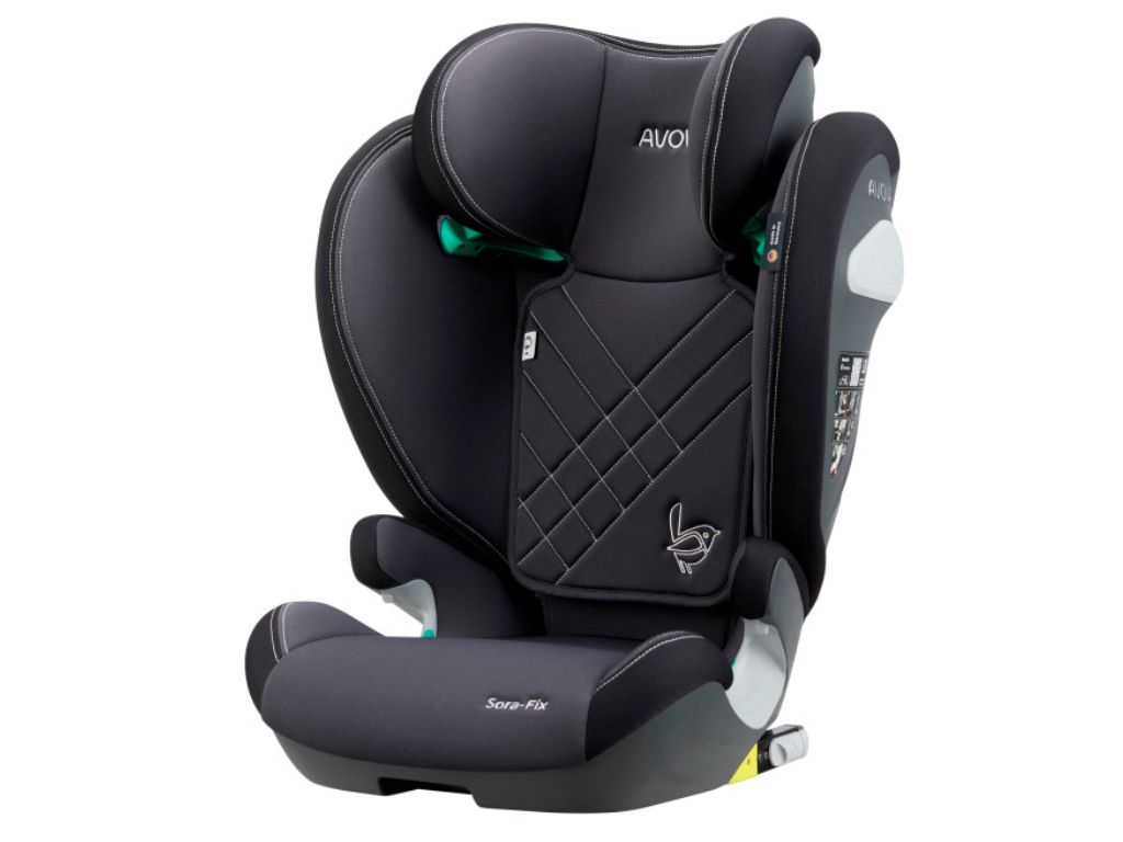 Autosedačka Avova Sora-Fix Farba: Grey/Black