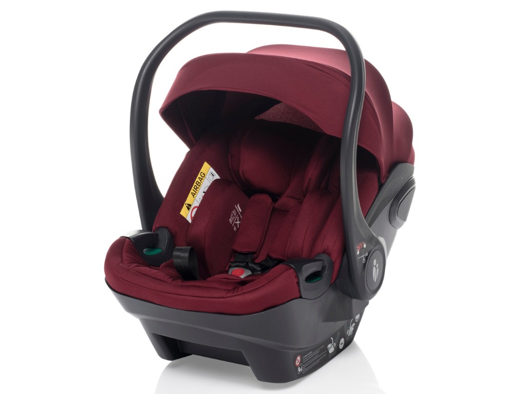 Vajíčko Zopa XS Plus i-size Farba: Bordó Red