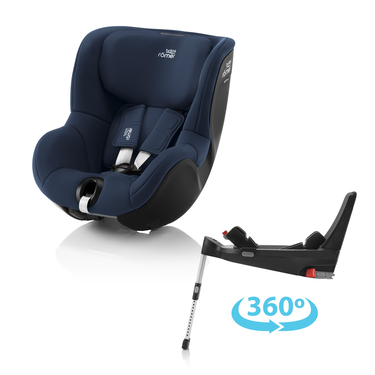 Autosedačka Britax Römer Dualfix 5Z + základňa Flex Base 5Z Farba: Indigo Blue