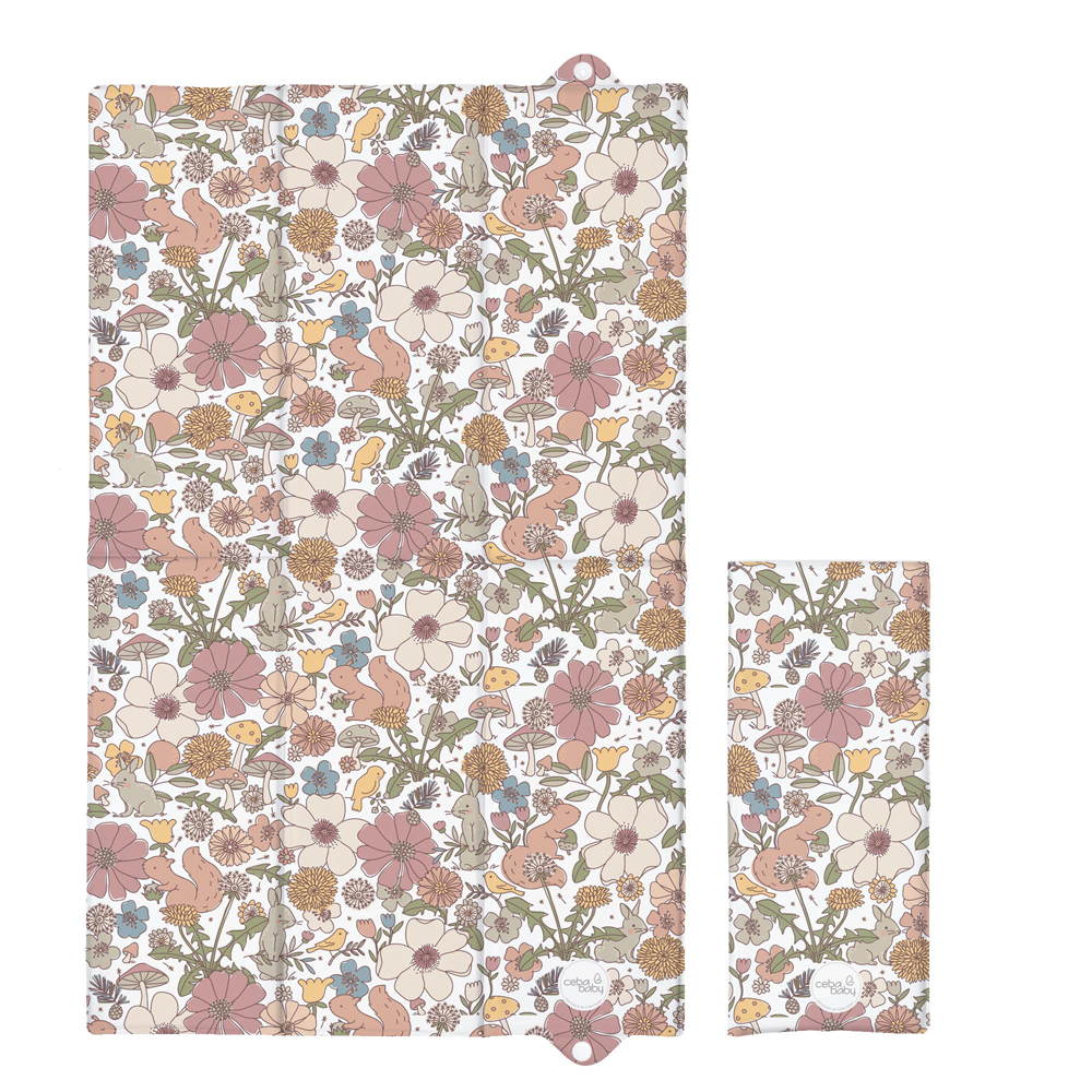 Ceba Podložka prebaľovacia cestovná (60x40) Basic Garden