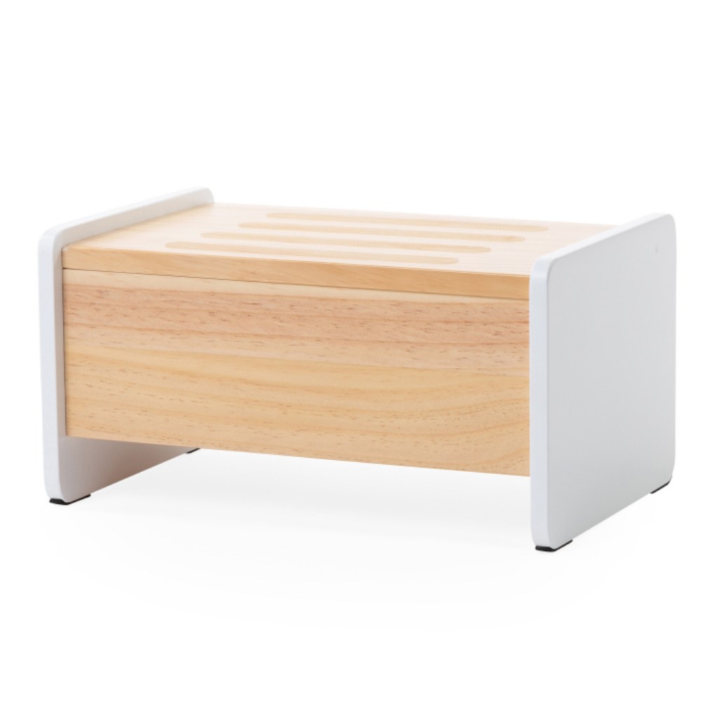 Childhome drevený stupienok Natural White