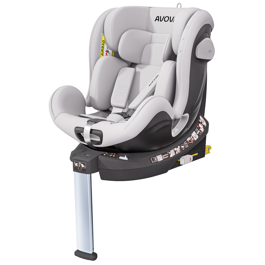 Autosedačka Avova Swan-fix i-size 2024 Farba: Sky Grey