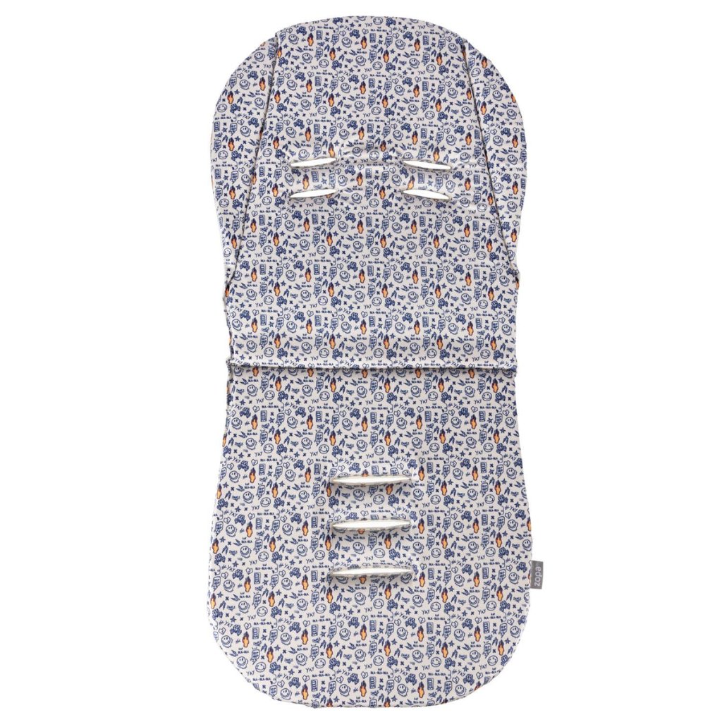 Zopa Comfort podložka do kočíka Emoji Beige