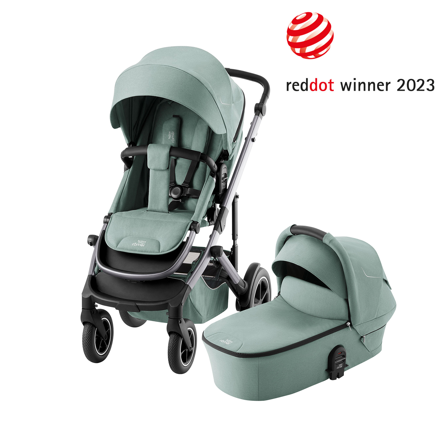 Vystavený kus - Kočík Britax-Römer Smile 5Z Jade Green 2v1