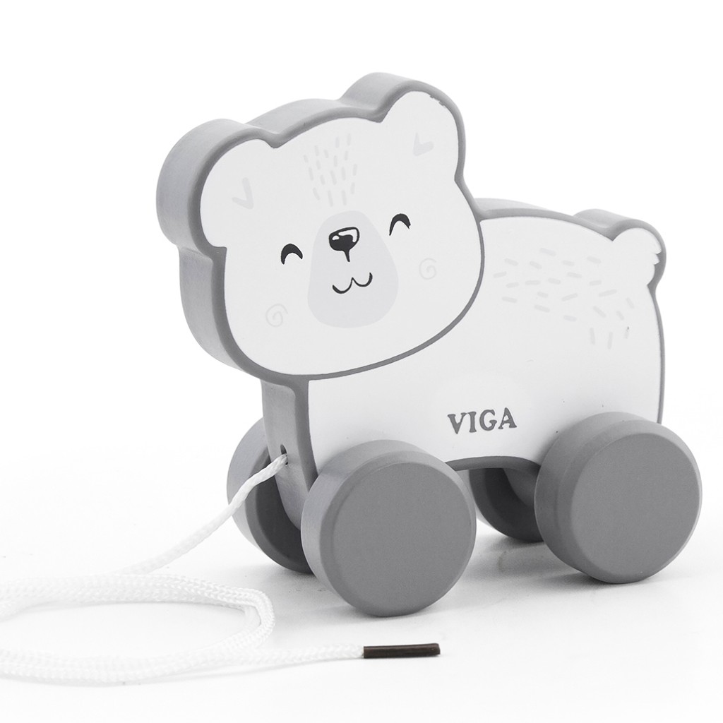 PolarB ťahací ľadový medveď na kolieskach