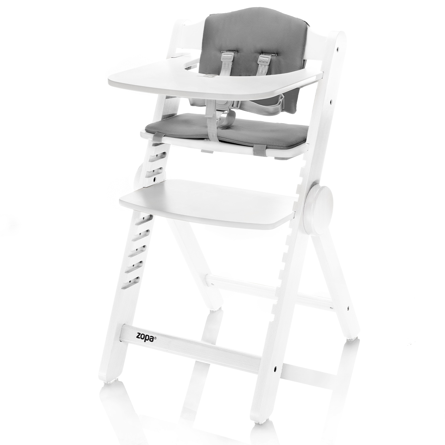 Rastúca stolička Zopa Clipp & Clapp Farba: White