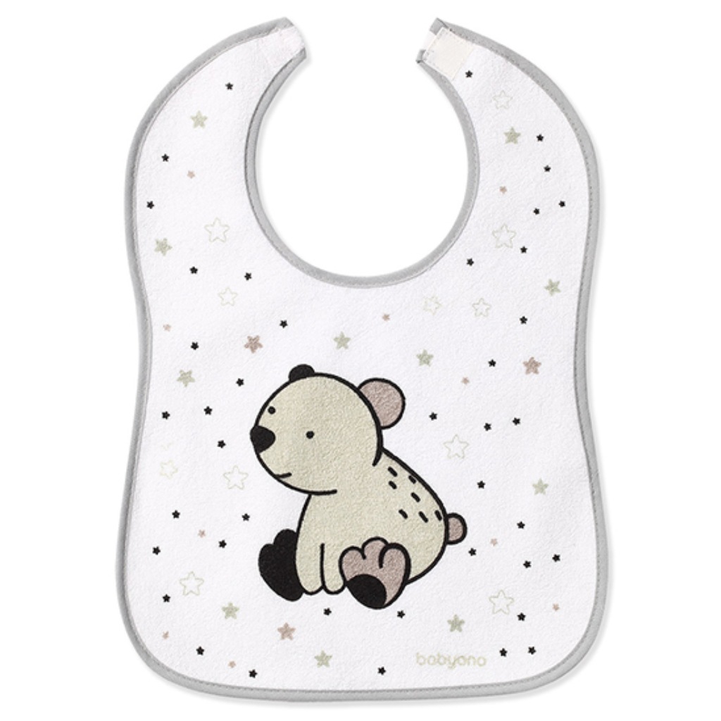 BabyOno froté podbradník podšitý macko 9m+