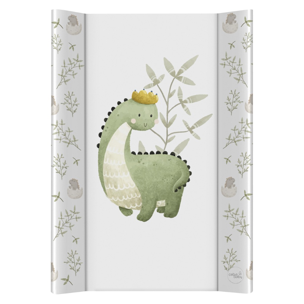 Ceba Podložka prebaľovacia 2-hranná s pevnou doskou (50x70) Ultra Light Dino King