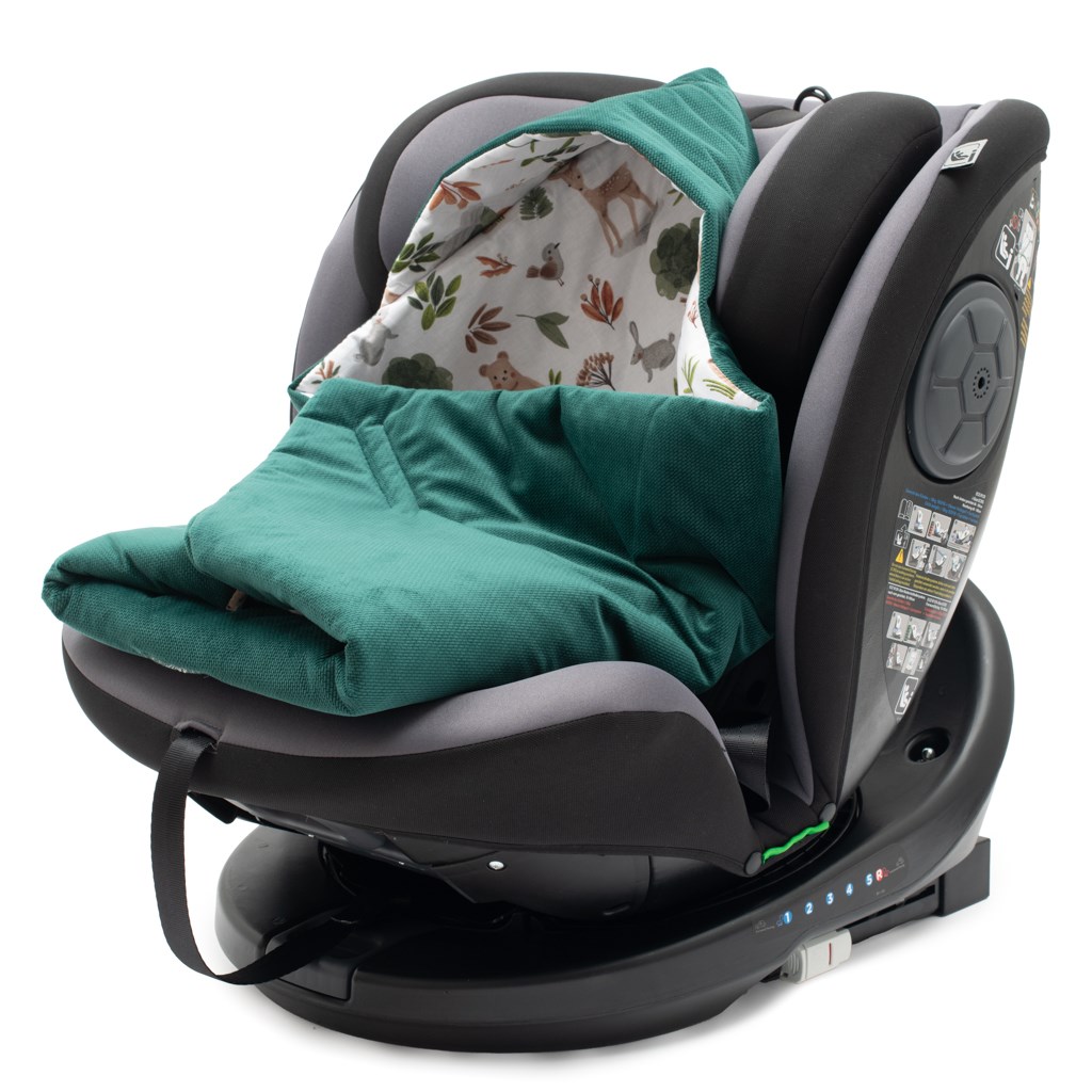 New Baby zavinovačka do autosedačky zelená