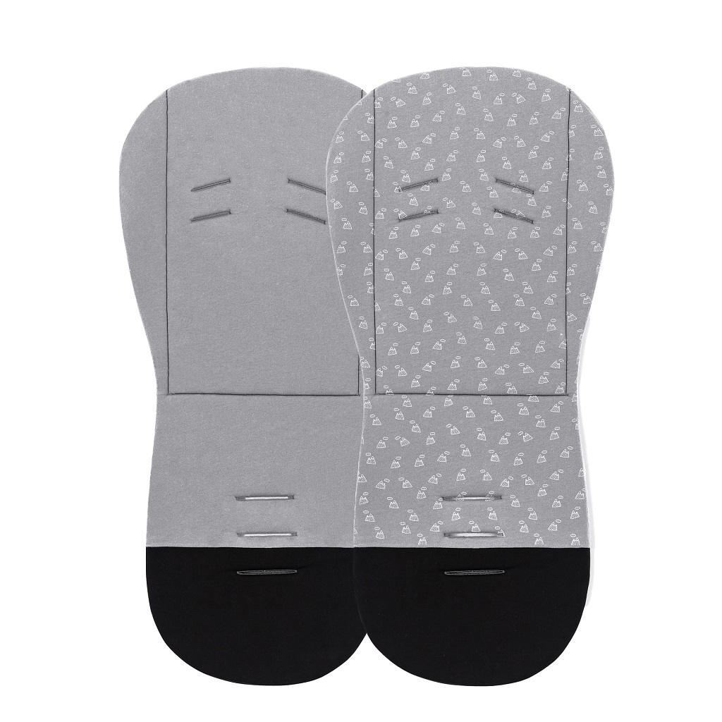 PETITEMARS Vložka do kočíka Petite&Mars Foamy Grey Hills