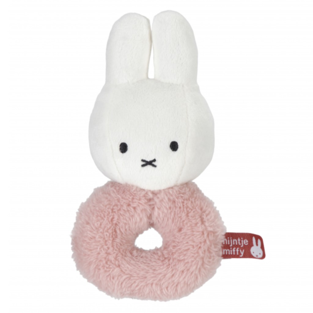 Little Dutch Hrkálka králiček Miffy Fluffy Pink