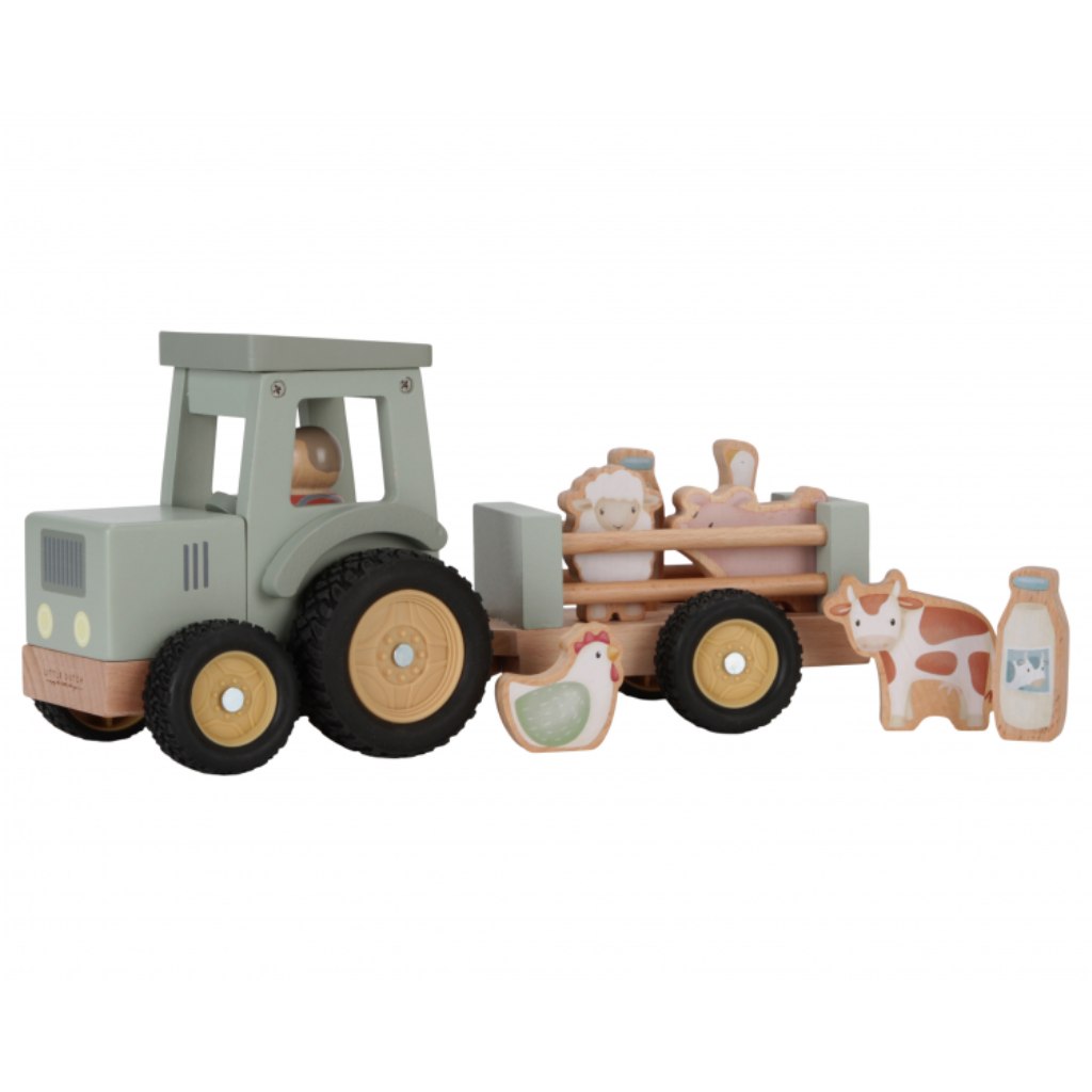 Little Dutch Traktor s prívesom Farma