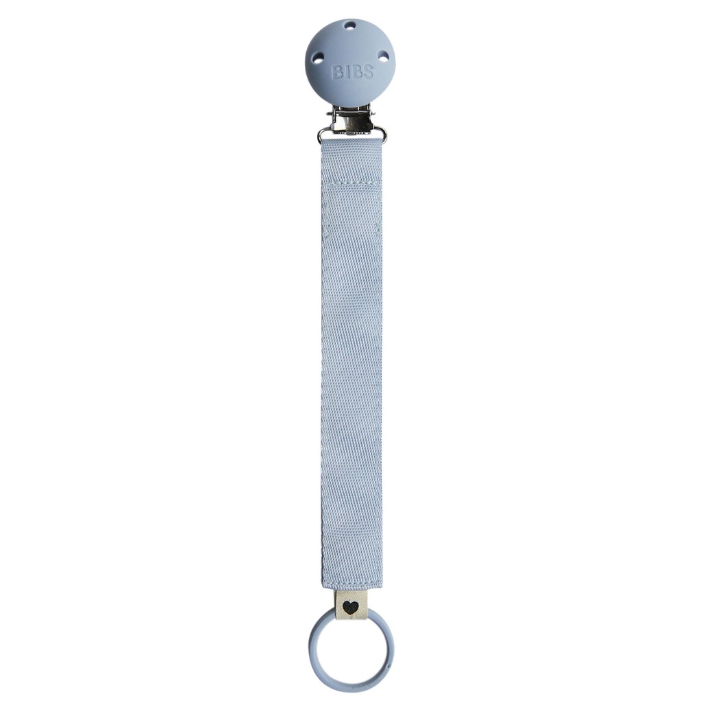 Klip na cumlík BIBS Ribbon Dusty Blue